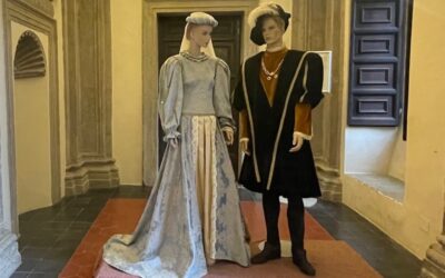 Vicino Orsini y su corte», de la exposición de bocetos de trajes renacentistas del 13 de agosto