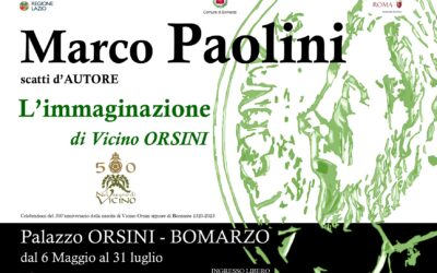 «La IMAGINACIÓN de Vicino ORSINI» planos de artista de Marco Paolini